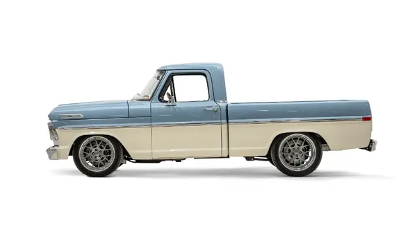 Brittany Blue 1968 Ford F100_2 Drivers Side 