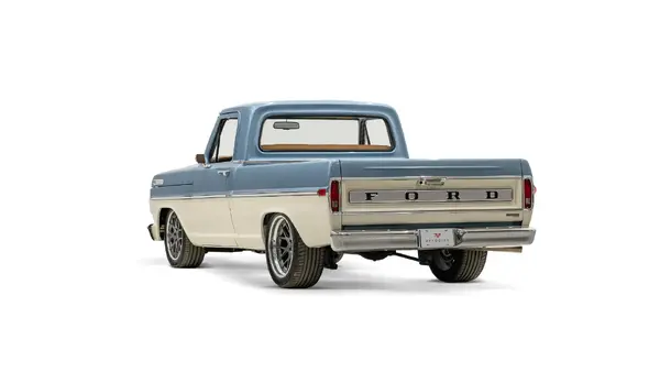 Brittany Blue 1968 Ford F100_12Driver Side Rear