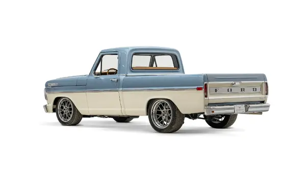 Brittany Blue 1968 Ford F100_13 Driver Side Rear 3.4