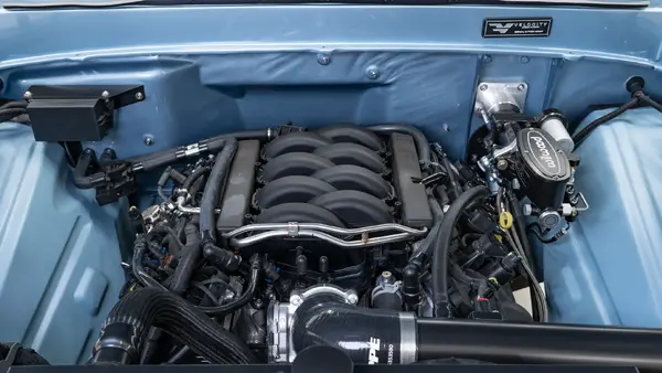 Brittany Blue 1968 Ford F100_26 5.0L Ford Coyote Engine